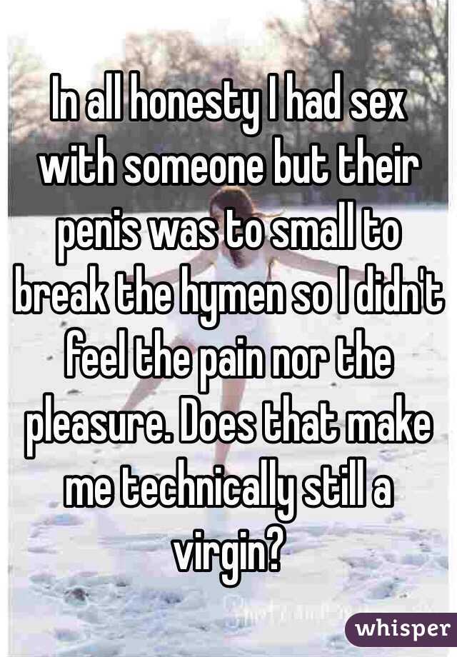 Penis Breaking Hymen
